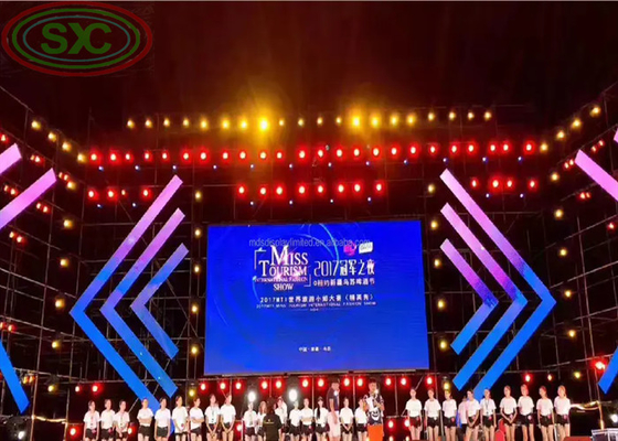 RGB LED 비주얼라이저 LED 패널 크기는 500 * 500mm 크기 및 10000 시간 디스플레이 수명