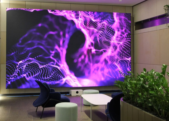 렌트 풀 컬러 LED 커튼 월 디스플레이, 실내 경기장 LED 스테이지 커튼 스크린 P2.5
