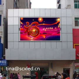 외부 방수 IP65 풀 컬러 P10 LED 디스플레이 비디오 벽 CE Rohs 승인