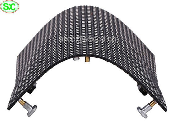 실내 가동 가능한 곡선 자석 정면 서비스를 가진 연약한 영상 발광 다이오드 표시 단위