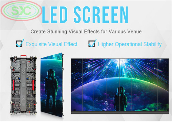 광고 화면 실내 풀 컬러 Led 디스플레이 P3.91 LED 패널