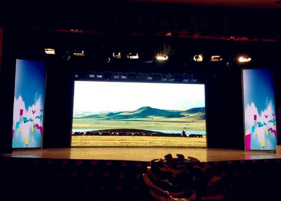 P4 실내 LED 비디오 벽 화면 4mm SMD2121 IP43 알루미늄 캐비닛