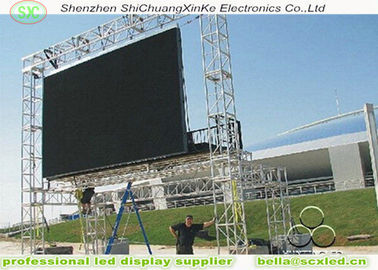 P3.91 야외 LED 다이 캐스팅 알루미늄 스크린 SMD2121 500mm X500mm 표준 다이 캐스팅 알루미늄 케이스 3 년 보증