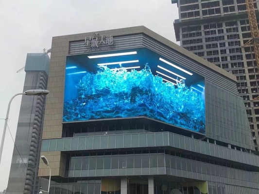SMD P6 야외 광고 LED 디스플레이 보드 고정 설치