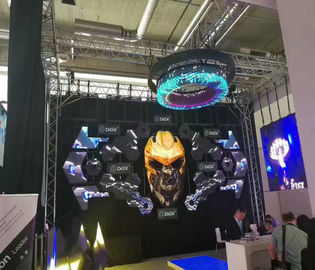 임대 RGB 스테이지 LED 스크린 실내 LED TV 벽 소음 없는 62500점/평방미터