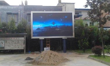 대형 LED 디스플레이 스크린 야외 풀 컬러 노바스타 컨트롤 광고 LED 빌보드