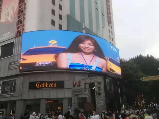 SMD 풀 컬러 LED 디스플레이 보드 P6 P8 P10 밝기 스틸 캐비닛 LED 디스플레이 화면