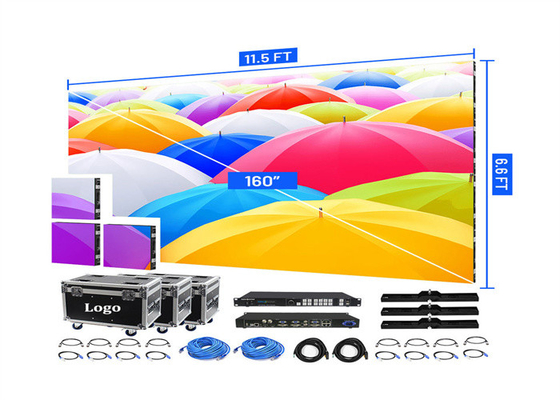 휴대용 LED 디스플레이 임대 사업용 고해상도 실내 LED 디스플레이