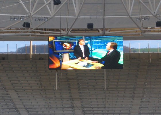 P10 야외 IP65 방수 경기장 LED 디스플레이 5000cd/m2