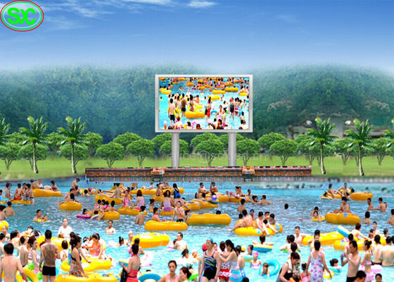 P16는 고해상을 가진 LED 스크린 게시판의 광고를 방수 처리합니다