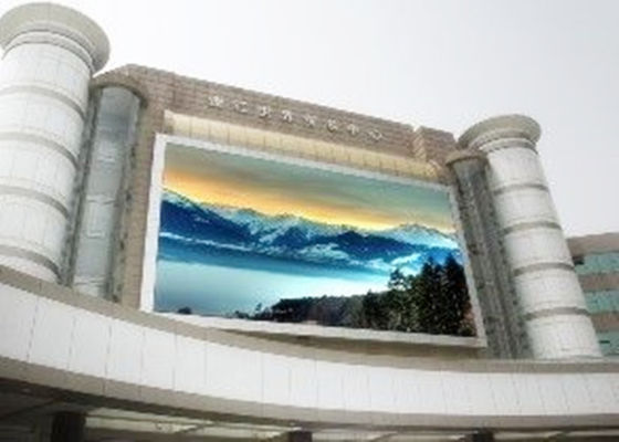 P10 옥외 LED 디스플레이 10mm 픽셀 피치 IP65 방수