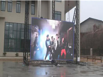 훌륭한 방수 P4.81 광고 LED 화면 밝기 6500 보호 수준 IP64 광고 LED 화면