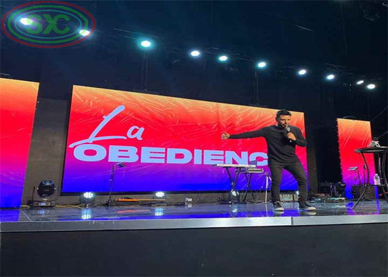 앞 정비 실내 P2.5 임대 LED 디스플레이 LED 벽 영화