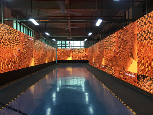 슈퍼 슬림 HD SMD 실내 스테이지 풀 컬러 P5 LED 디스플레이 화면 비디오 벽 높은 갱신 속도