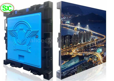 HD P3.91 사건을 위한 500 x 500mm 옥외 LED 스크린, 지도된 풀 컬러 스크린