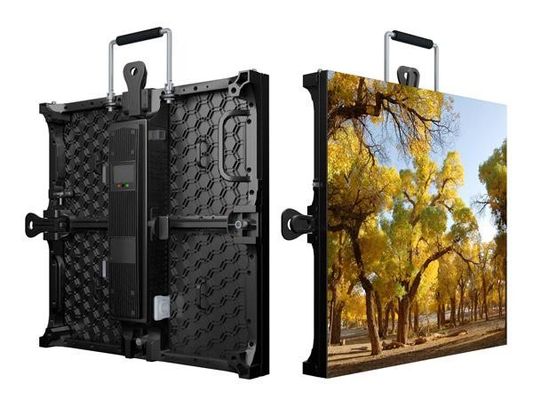 P3.91 500x500mm IP65 방수 LED 디스플레이 5000cd/㎡ 밝기