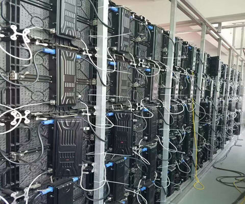 P4.81 SMD 풀 컬러 LED 비디오 벽 패널 500x500mm IP65