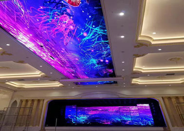 쇼핑몰용 SMD2121 P4 실내 풀 컬러 LED 다이 캐스트 알루미늄 스크린