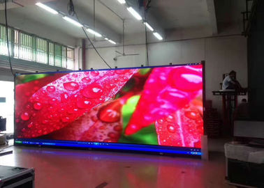 P4 풀 컬러 고 밝기 강철 Smd2121 광고 LED 렌터 스크린 3 년 보증