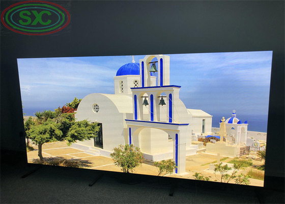 스테이지 임대 LED 디스플레이, 실내 P3 다이-캐스트 알루미늄 하우징, 128 X 64 점 매트릭스