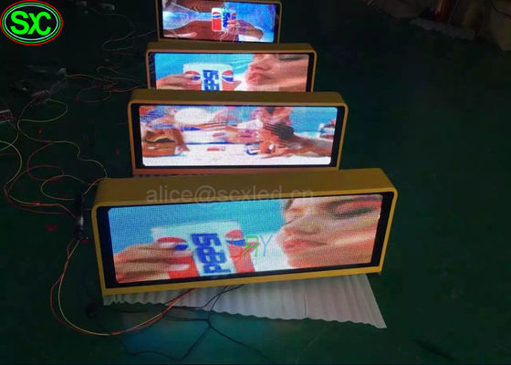 좋은 가격 P5 RGB 풀 컬러 차 택시 지붕은 표시 전시 3G 통제 최고 명확한 시각을 지도했습니다 온라인으로