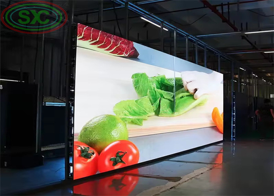P3.91 전체 컬러 실내 임대 LED 디스플레이 SMD2121 500X500mm 3년 보증