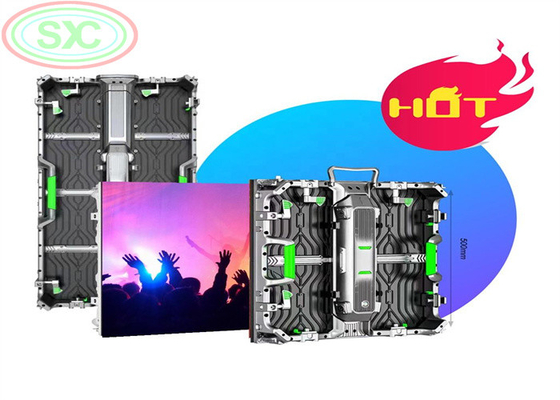 고해상도 렌터 아웃도어 P6 RGB 풀 컬러 LED 디스플레이 스크린 MBI 5024 IC