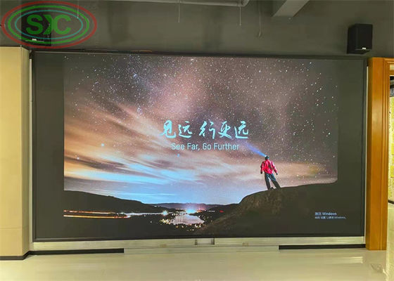 풀 컬러 스테이지 P3.91 실내 렌터 LED 비디오 월 250x250mm 모듈