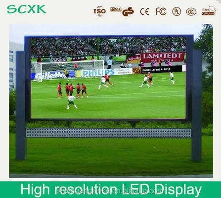 야외 광고 LED 화면 IP65 보호 클래스 RGB 3in1 LED 야외 광고 화면