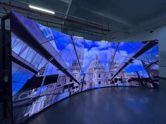 P3.91 LED 디스플레이 스크린 500x500 캐비닛 n LED 비디오 벽 패널 클럽 디스코 교회 무대 배경