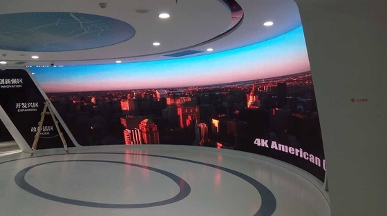 에피스타 실내 풀 컬러 광고 디스플레이 P5 LED 다이 캐스트 알루미늄 화면 비디오 벽, 밝기 2500 니트