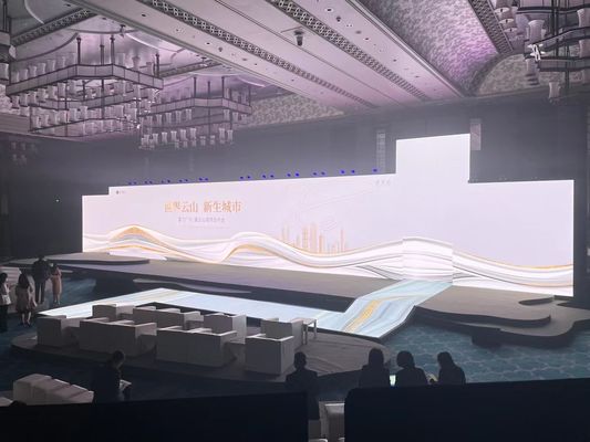 P5 실내 야외 무대 임대 전색 LED 디스플레이 5mm 픽셀 피치 40000점/m2