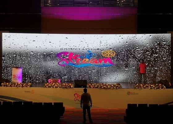 다이 캐스팅 알루미늄 LED 스크린 SMD2727 P4 풀 컬러 LED 비디오 디스플레이 울트라 슬림 LED 스크린