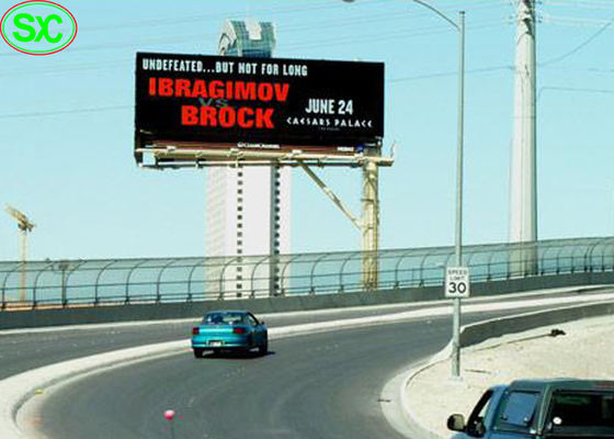 SMD 알루미늄 서 있는 영상 광고는 친절했던 게시판 환경을 지도했습니다