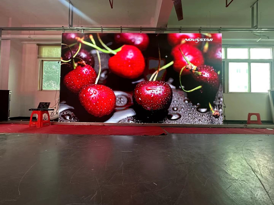 P2.5 고화질 실내 풀 컬러 LED 디스플레이, 640x640mm 캐비닛 프론트 서비스