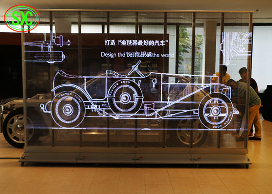 높은 투명 LED 화면