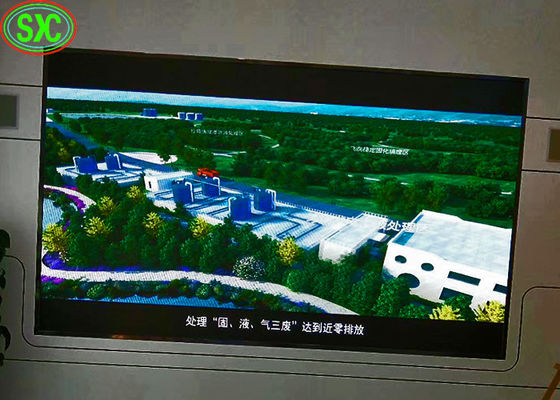 좋은 가격 매우 얇은 실내 풀 컬러 발광 다이오드 표시 영상 벽 광고 세륨 FCC SGS ROSH 증명서 온라인으로