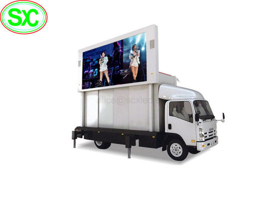 좋은 가격 IP65는 원격 제어 전화를 가진 이동할 수 있는 트럭 발광 다이오드 표시 4mm를 방수 처리합니다 온라인으로