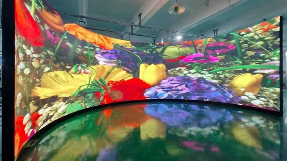 실내 P2.5 LED 화면 640x640mm 캐비닛, 1000nit 밝기, 노바스타 카드