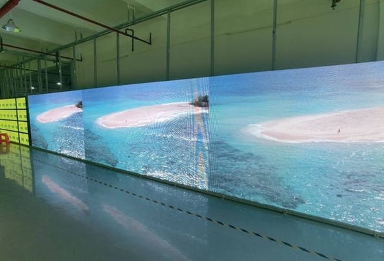 P3.91 풀 컬러 고해상도 LED 렌터 스크린, 실내 1/8 스캔 드라이브 모드