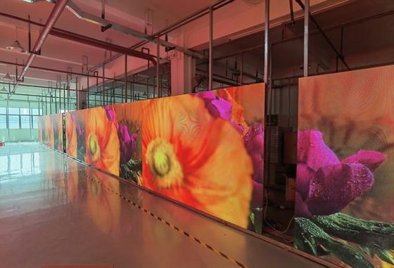 P4 옥외 임대 LED 디스플레이 IP65 방수 1200cd/sqm