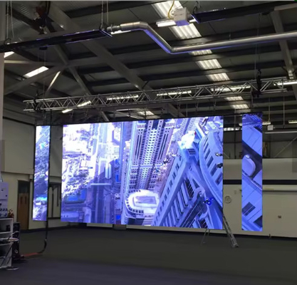 40,000 Sqm 밀도 실내 풀 컬러 LED 디스플레이, 방수, 밀폐 된 철 캐비닛