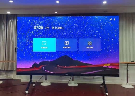 P2.5 비디오 이미지 풀 컬러 LED 다이 캐스트 알루미늄 10000 포인트 / 평방 미터 픽셀 밀도