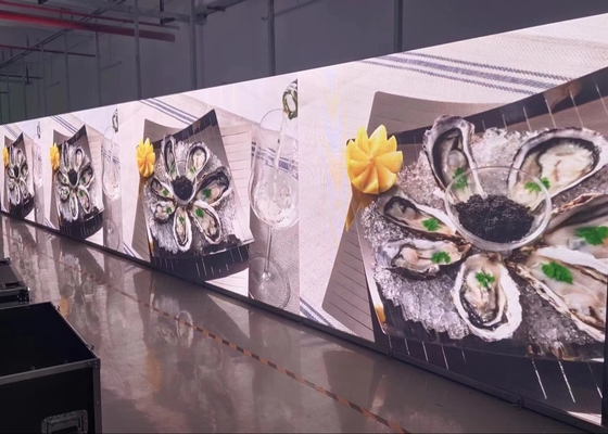 야외 P10 LED 다이 캐스트 알루미늄 960x960mm 스틸 박스 3 년 보증