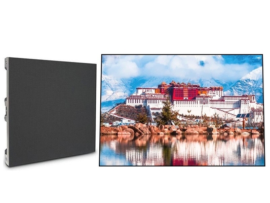 P4 야외 풀 컬러 HD RGB LED 다이 캐스팅 알루미늄 스크린 960*960MM 캐비닛