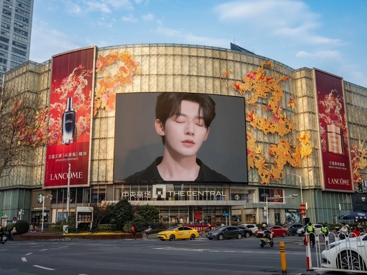 P8 외관 Solid Mounted Full Color Steel Cabinet LED 렌터 백 유지보수