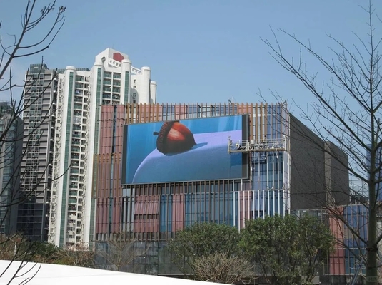 야외 디지털 빌보드 장착 비디오 풀 컬러 P10 대형 LED 광고 디스플레이 화면