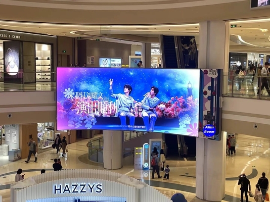 광고 화면 고정/임대 철 상자 야외 LED 화면, 높은 갱신 속도 LED 비디오 디스플레이 보드