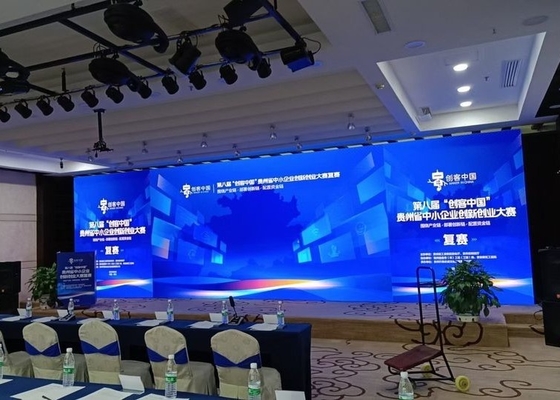 P3.91 고화질 실내 전색 LED 디스플레이/단계 LED 게시판, FCC 준수