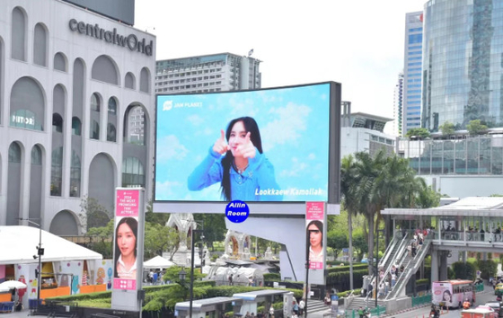 UL ISO2001 인증 수상성 야외 P10 RGB LED TV 벽 SMD3528